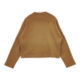 45R/45rpm 50870333 裏毛の17色四角カーディガン WOMEN 定価24200円 クルーネック カーディガン ブラウン レディース フォーティーファイブアールピーエム【中古】6-0131T△