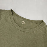 45R/45rpm ジンバベア天竺テントTシャツ 定価18700円 長袖Ｔシャツ カットソー ロンＴ カーキ レディース フォーティーファイブアールピーエム【中古】6-0321M△