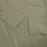45R/45rpm ジンバベア天竺テントTシャツ 定価18700円 長袖Ｔシャツ カットソー ロンＴ カーキ レディース フォーティーファイブアールピーエム【中古】6-0321M△