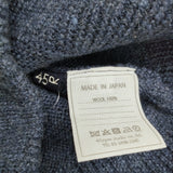 45R/45rpm ガンジーニットのシンちゃん帽 定価10450円 ニットキャップ ネイビー レディース フォーティーファイブアールピーエム【中古】6-0118T♪