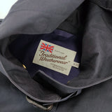 Traditional Weatherwear DELVIN WITH LINER コート サイズ34 フーデッドコート コート ネイビー レディース トラディショナルウェザーウェア【中古】6-0321M△
