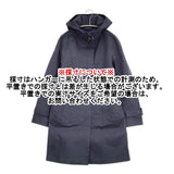 Traditional Weatherwear DELVIN WITH LINER コート サイズ34 フーデッドコート コート ネイビー レディース トラディショナルウェザーウェア【中古】6-0321M△