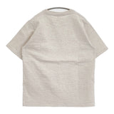 LAVENHAM/Jackman ダイヤモンドキルトパッチポケットTシャツ サイズL 半袖Ｔシャツ カットソー ベージュ系 ヘザーシルバー メンズ ラベンハム/ジャックマン【中古】6-0501S♪