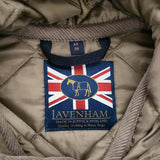 LAVENHAM Brundon Womens 20 ブランドンウィメンズ サイズ10 キルティング 中綿 定価73700円 コート グレージュ レディース ラベンハム【中古】6-0914T♪