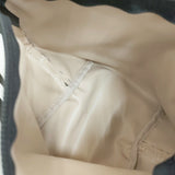 Herve Chapelier 2885F ナイロン舟型ショルダーバッグS パンサーブラン レオパード ケアカード付き 定価32780円 ブラック ホワイト レディース エルベ・シャプリエ【中古】6-0118G♪