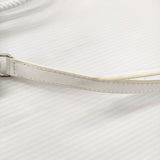 ANTEPRIMA INTRECCIO イントレッチオモード ミニアトゥーラ 縦型 ワイヤーバッグ カード付き ショルダーバッグ LATTE METALLICO オーロラホワイト レディース アンテプリマ【中古】6-0118G♪