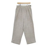 humoresque wide pants コットンリネン ワイドパンツ KA2402e パンツ グレー レディース ユーモレスク【中古】6-0416M∞
