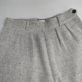 humoresque wide pants コットンリネン ワイドパンツ KA2402e パンツ グレー レディース ユーモレスク【中古】6-0416M∞