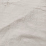 BUNON Pintuck Long Blouse ピンタック シルク インド製 サイズM ブラウス シャツ オフホワイト レディース ブノン【中古】6-0403M♪