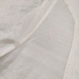 BUNON Pintuck Long Blouse ピンタック シルク インド製 サイズM ブラウス シャツ オフホワイト レディース ブノン【中古】6-0403M♪