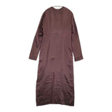 YLEVE アセテートサテンワンピース ドレス 定価39600円 168-4255044 サイズ2 ワンピース 24AW アセテート100％ レディース イレーヴ【中古】6-0131M♪
