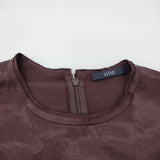 YLEVE アセテートサテンワンピース ドレス 定価39600円 168-4255044 サイズ2 ワンピース 24AW アセテート100％ レディース イレーヴ【中古】6-0131M♪