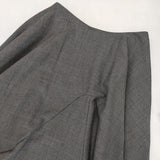 ENFOLD ライトサマーウール ドレープスカート サイズ38 ロングスカート グレー レディース エンフォルド【中古】6-0225G♪