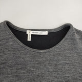 DEREK LAM F122CR620 10 CROSBY ドッキングワンピース シルク ウール混 ワンピース グレー ホワイト レディース デレクラム【中古】6-0131T△