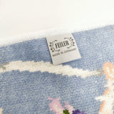 FEILER 未使用 アニュアルバージョン2021 ライドザジェントルウインド バレリーナ ハンカチ ミズイロ レディース フェイラー【中古】6-0130G◎