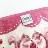 FEILER 新品 ルボワ LE BOIS リス クランベリー ハンカチ ピンク レディース フェイラー【中古】6-0130G◎