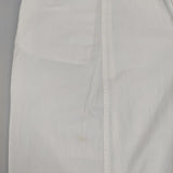 SLOBE IENA ボリュームギャザーイージーパンツ コットン サイズ38 パンツ 24SS ホワイト レディース スローブイエナ【中古】6-0507M∞
