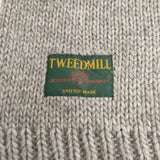 TWEEDMILL ニットマフラー ストール マフラー グレージュ レディース ツイードミル【中古】6-0122T◎