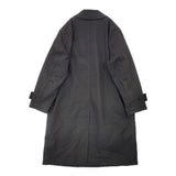 MHL. 595-1210502 PROOFED COTTON NYLON TWILL ダウンライナー付き 定価62700円 サイズ0 ステンカラーコート 21AW ダークブラウン レディース エムエイチエル【中古】6-1007T△