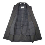 MHL. 595-1210502 PROOFED COTTON NYLON TWILL ダウンライナー付き 定価62700円 サイズ0 ステンカラーコート 21AW ダークブラウン レディース エムエイチエル【中古】6-1007T△