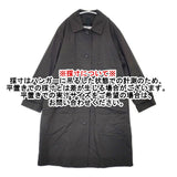 MHL. 595-1210502 PROOFED COTTON NYLON TWILL ダウンライナー付き 定価62700円 サイズ0 ステンカラーコート 21AW ダークブラウン レディース エムエイチエル【中古】6-1007T△