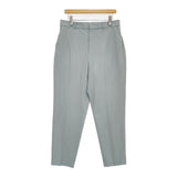 UNFILO ウエストゴム 大きいサイズ XXXL beauty warm pants テーパード スラックス パンツ ライトグリーン レディース アンフィーロ【中古】6-0420G∞