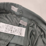 UNFILO ウエストゴム 大きいサイズ XXXL beauty warm pants テーパード スラックス パンツ ライトグリーン レディース アンフィーロ【中古】6-0420G∞