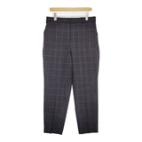 UNFILO ウエストゴム 大きいサイズ XXXL beauty warm pants テーパード スラックス パンツ チャコールグレー レディース アンフィーロ【中古】6-0420G∞
