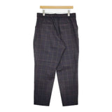 UNFILO ウエストゴム 大きいサイズ XXXL beauty warm pants テーパード スラックス パンツ チャコールグレー レディース アンフィーロ【中古】6-0420G∞