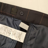 UNFILO ウエストゴム 大きいサイズ XXXL beauty warm pants テーパード スラックス パンツ チャコールグレー レディース アンフィーロ【中古】6-0420G∞