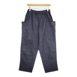 BASCO-nest マオパンツ インディゴ イージー パンツ ネイビー レディース バスコネスト【中古】6-0225G♪