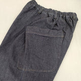 BASCO-nest マオパンツ インディゴ イージー パンツ ネイビー レディース バスコネスト【中古】6-0225G♪