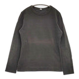 pure blue japan コットン サイズ1 日本製 長袖Ｔシャツ カットソー ロンＴ チャコールグレー レディース 正藍屋/ピュアブルージャパン【中古】6-0420M∞