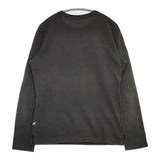 pure blue japan コットン サイズ1 日本製 長袖Ｔシャツ カットソー ロンＴ チャコールグレー レディース 正藍屋/ピュアブルージャパン【中古】6-0420M∞