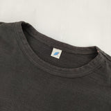 pure blue japan コットン サイズ1 日本製 長袖Ｔシャツ カットソー ロンＴ チャコールグレー レディース 正藍屋/ピュアブルージャパン【中古】6-0420M∞