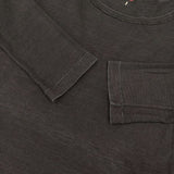 45R/45rpm コットン サイズ1 長袖Ｔシャツ カットソー ロンＴ 濃紺 ネイビー レディース フォーティーファイブアールピーエム【中古】6-0420M∞