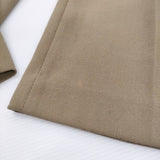 FRAMeWORK カルゼウールスリットパンツ 定価17600円 サイズ40 パンツ ベージュ レディース フレームワーク【中古】6-0131T♪