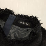 green label relaxing UNITED ARROWS ツイードフリンジ ワンピース 濃紺 ネイビー レディース グリーンレーベルリラクシング【中古】6-0420M∞