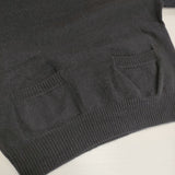 MARGARET HOWELL COTTON WOOL CASHMERE KNIT サイズ2 定価39600円 578-2163002 セーター ニット ダークネイビー レディース マーガレットハウエル【中古】6-0131T♪