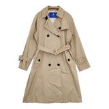 BLUE LABEL CRESTBRIDGE コットンポリエステル サイズ38 トレンチコート ベージュ レディース ブルーレーベル クレストブリッジ【中古】6-0329M△