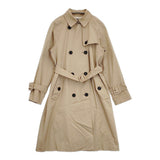 BLUE LABEL CRESTBRIDGE コットンポリエステル サイズ38 トレンチコート ベージュ レディース ブルーレーベル クレストブリッジ【中古】6-0329M△