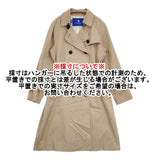BLUE LABEL CRESTBRIDGE コットンポリエステル サイズ38 トレンチコート ベージュ レディース ブルーレーベル クレストブリッジ【中古】6-0329M△