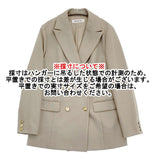 N.Natural Beauty Basic ダブルブレストボクシージャケット 017-5155010 サイズS テーラードジャケット 24AW ベージュ レディース エヌナチュラルビューティベーシック【中古】6-0131M♪