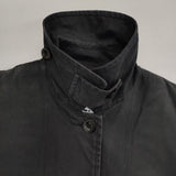 MHL. COTTON NYLON CANVAS COAT ダウンベストライナー付き 定価56100円 595-8210502 コート ネイビー系 レディース エムエイチエル【中古】6-0819T∞