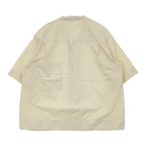 MHL. 595-4152511 ORGANIC COTTON SHIRTING 半袖シャツ 24SS イエロー系 レディース エムエイチエル【中古】6-0624S∞