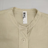 MHL. 595-4152511 ORGANIC COTTON SHIRTING 半袖シャツ 24SS イエロー系 レディース エムエイチエル【中古】6-0624S∞