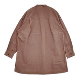 MHL. WASHED DRY COTTON POPLIN SHIRT 定価25300円 595-3253502 プルオーバー ブラウス シャツ 23AW ブラウン レディース エムエイチエル【中古】6-0420M∞