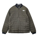 THE NORTH FACE 50/50 ダウンプルオーバー PERTEX 定価39600円 NDW92101 ダウンジャケット カーキ レディース ザノースフェイス【中古】6-0819T∞