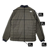THE NORTH FACE 50/50 ダウンプルオーバー PERTEX 定価39600円 NDW92101 ダウンジャケット カーキ レディース ザノースフェイス【中古】6-0819T∞