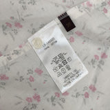 Lisette ロブ レディーススモック Lady's Smock 花柄 フラワー 定価50600円 半袖ドレス ワンピース 24SS ホワイト ピンク レディース リゼッタ【中古】6-0416S∞